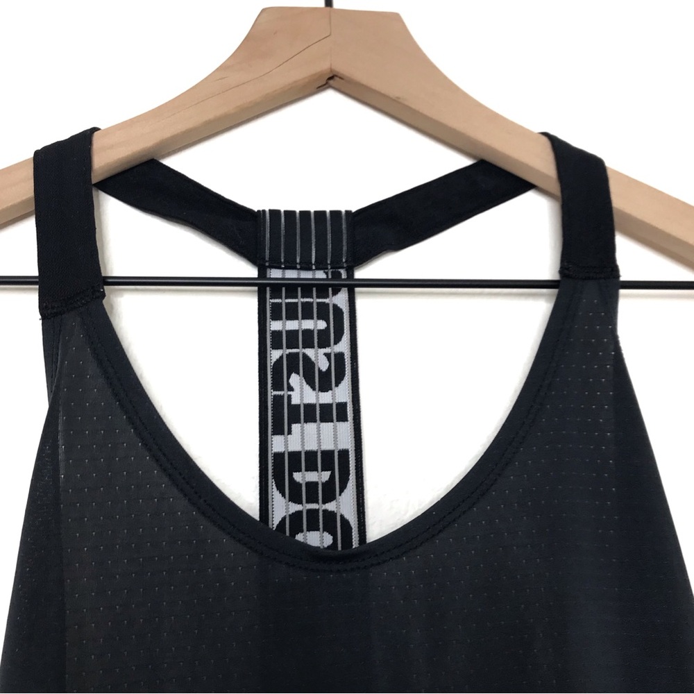 Nike Elastika Dri Fit Solid Black Training Tank T… - image 3